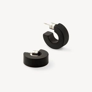 Machete Muse Hoops in Black Matte